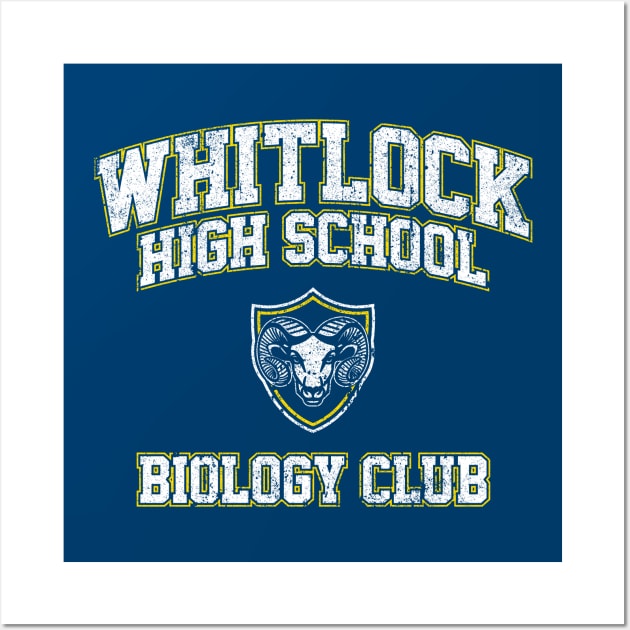 Whitlock High School Biology Club (AP Bio) Variant II Wall Art by huckblade